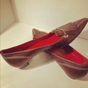 Escarpins CÉLINE Paris en cuir brun taille 39